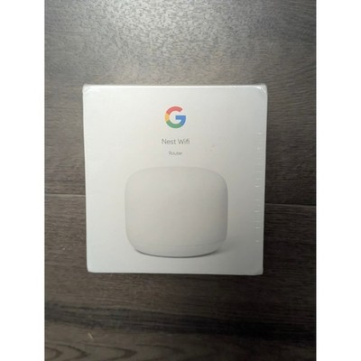 Google Nest Wifi Router Snow White AC2200 Mesh Wi-Fi GA00595-US H2D New Sealed