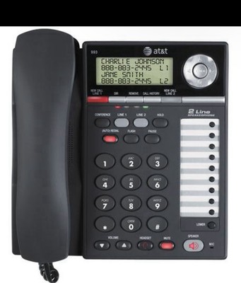 AT&T Lucent 993 2 Lines Corded Phone