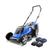 WILD BADGER POWER Lawn Mower 40V Brushless 16" Cordless, 5 Cutting Height Adj...