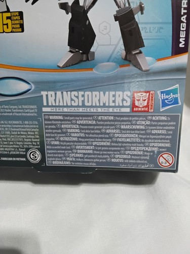 Transformers EarthSpark Warrior Class Megatron Robot Action Figure New - Picture 5 of 8