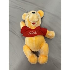 Vintage Disney 14" Jointed Winnie the Pooh Musical Bear Plush Toy No Music 