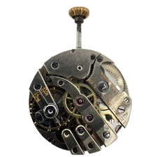 Antique J.E. Caldwell High Grade Private Label Pocket Watch Movement Swiss