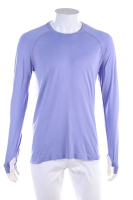 sports performance by TCHIBO Sport Shirt Longsleeve M lila transparent
