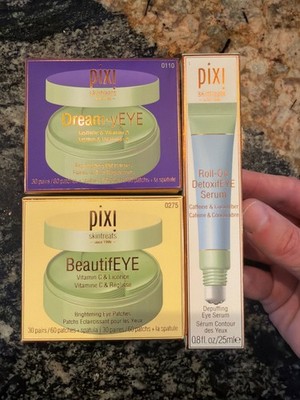 Pixi Skintreats Eye Patches Eye Serum DreamyEYE BeautifEYE DetoxifEYE Hydrogel