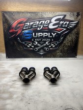 Xforce Burnt Blue Dual Exhaust Tips Lh Rh Pair 3 Inlet Audi S4 B9