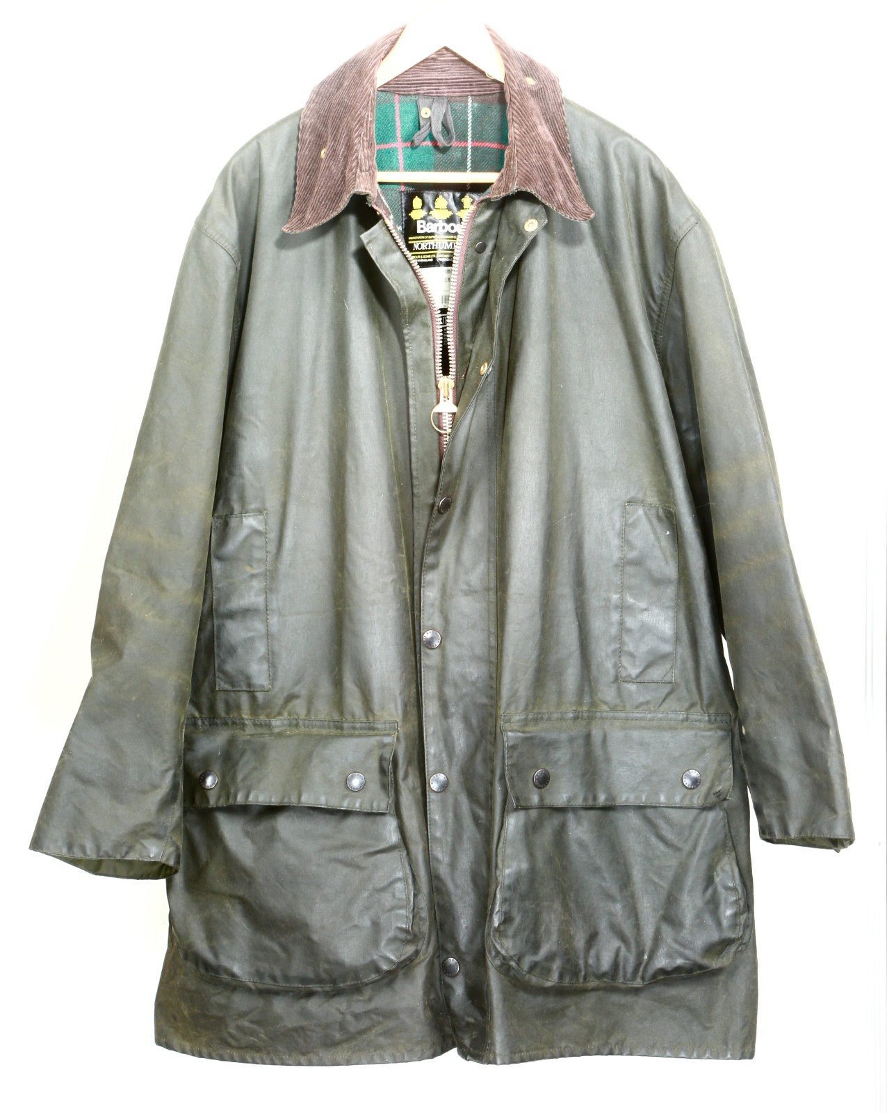 BARBOUR- A400 NORTHUMBRIA WAXED  JACKET  44