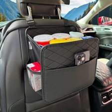 Upgrade Car Seat Organizer Backseat with Storage Pockets, Multipurpose Car Organ