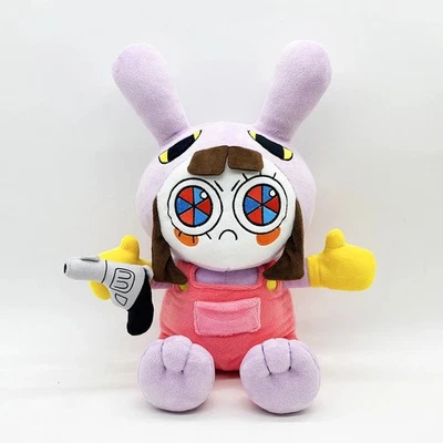 34cm The Amazing Digital Circus Pomni Jax Rabbit Plush Stuffed Doll Kids Gifts