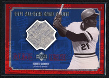 Roberto Clemente 2001 Upper Deck Game Used Jersey Card 1971 All-Star Salute MLB