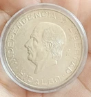 Photo of a 1956 Mexico 10 Pesos Silver from an eBay listing that sold on Jul 2, 2026