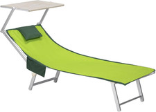 Telo Mare in Microfibra Con Tasche Laterali, Cuscino Poggiatesta Gonfiabile, 190