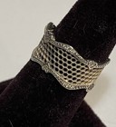 Pandora Love of Lace Ring. Size 8 925 Silver with Clear CZ little hearts. new — photo 3