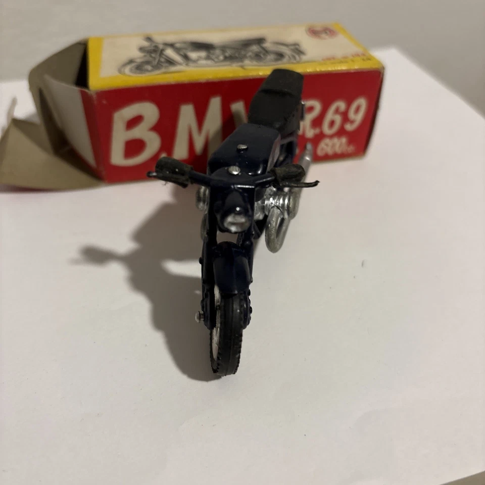 MIGNON MODEL -TORINO - MOTO Bmw R69  600 Cc. Scala 1/24 Con Scatola Originale - Immagine 3 di 4