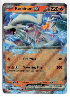 Pokemon Journey Together Reshiram ex 030/159 | eBay