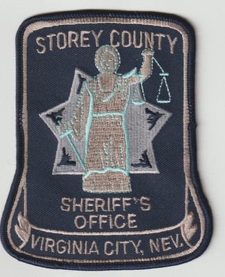 Storey County, Nevada SHERIFF'S OFFICE - Old Style!