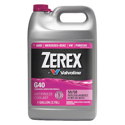 Zerex 861399 G-40 Antifreeze, 1 Gal., Bottle
