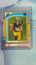 2024-25 Clearly Donruss - Roman Wilson, Steelers RC Rated Rookie Refractors