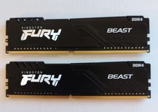 Kingston FURY 16GB (2x8GB) DDR4-3200 CL16 DIMM KF3200C16D4/8GX Desktop RAM