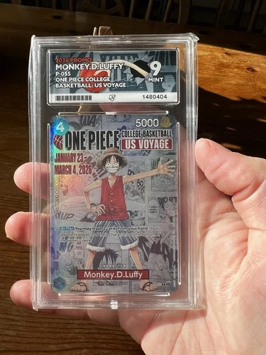 One Piece Card Game Monkey.D.Luffy P-055 Promo Holo English 2026 Ace 9