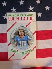 2025 Panini Mosaic - Justin Herbert Holiday Ornament Box Top - Chargers