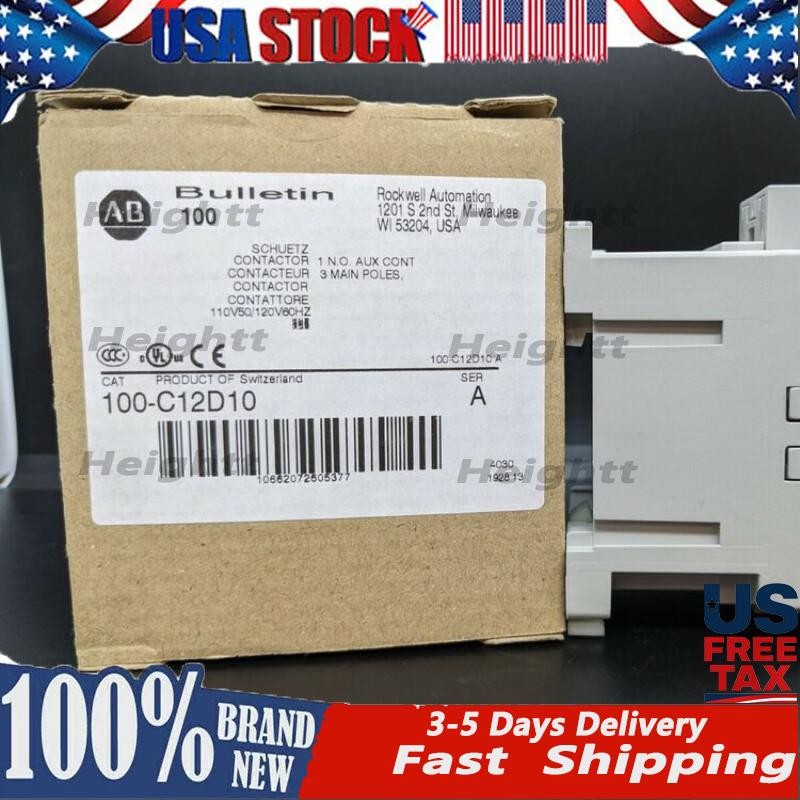 Allen-Bradley 100-C12D10 AB 100C12D10 NEW US Free Tax