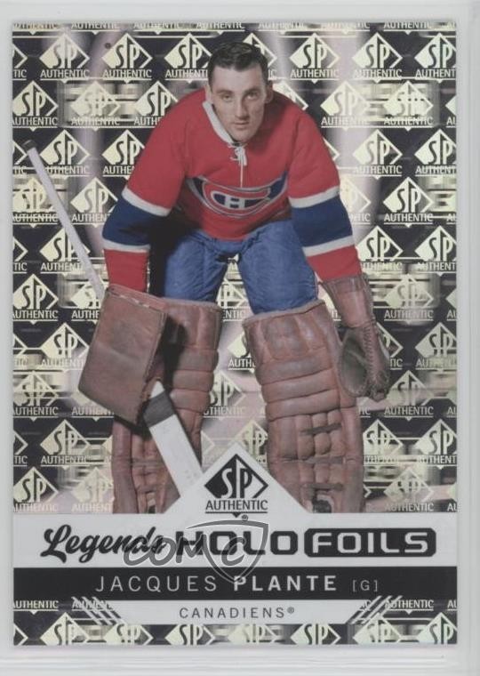 Jacques Plante #HFL-30 Hockey Cards 2024 SP Authentic Holofoil Legends trading card — raw and PSA graded price guide
