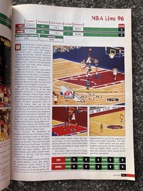 1995 Gamesport Video Game Magazine Sega Deion Sanders SNES 