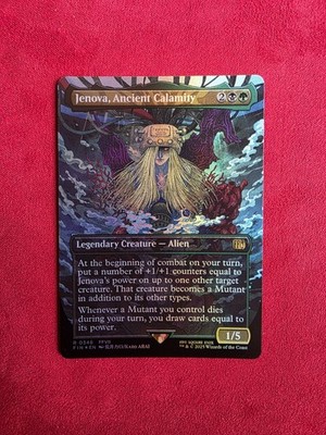 MTG Final Fantasy Jenova, Ancient Calamity (Borderless) Foil 0346