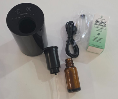 Waterless Essential Oil Diffuser Cordless Aromatherapy Diffuser W/ ORGANIC OIL