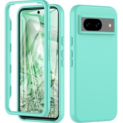 Google Pixel 8 Handyhülle mit Integriertem Displayschutz - Militärischer Schutz