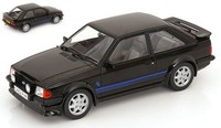 Ford Escort Mk Iii Rs Turbo 1985 Black 1:18 Modell Modelcargroup