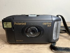 Vintage Polaroid Captiva SLR Instant 95 Film Camera Auto Focus Used Un-tested