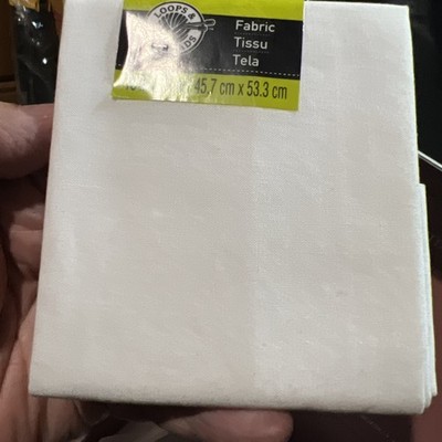 Loops Threads Fabric Tissue Cloth 100% Cotton.