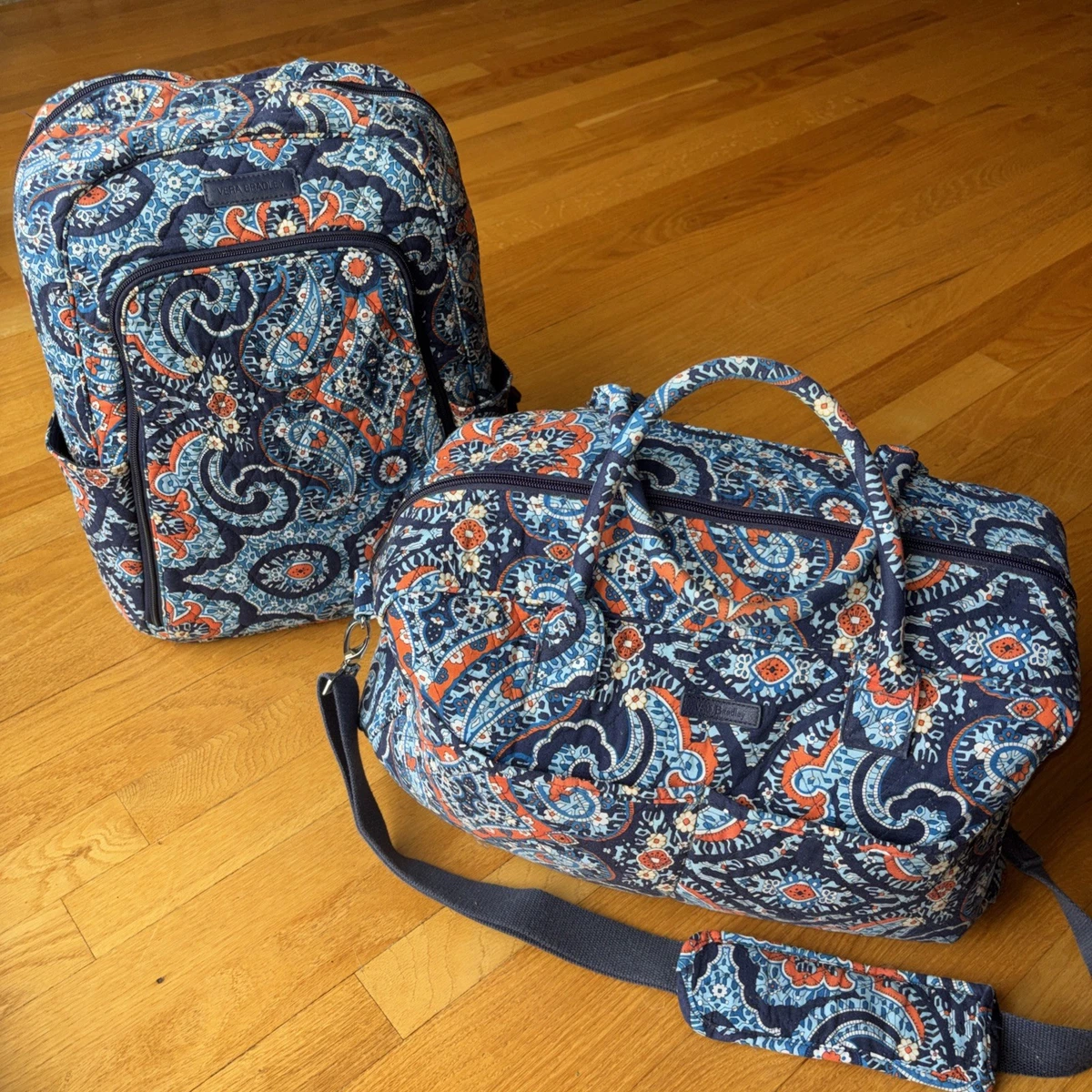 Bonjour diary】Quilted school bag Bonjour Diary