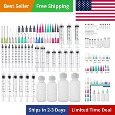 1ml, 3ml, 5ml, 10ml, 20ml Glue Dispenser and 30ml 50ml Glue Bottle. 14ga, 16g...