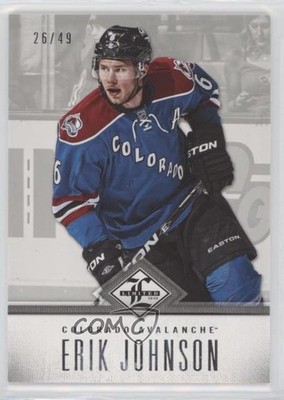 2012-13 Panini Limited Silver 26/49 Erik Johnson #110 i9i