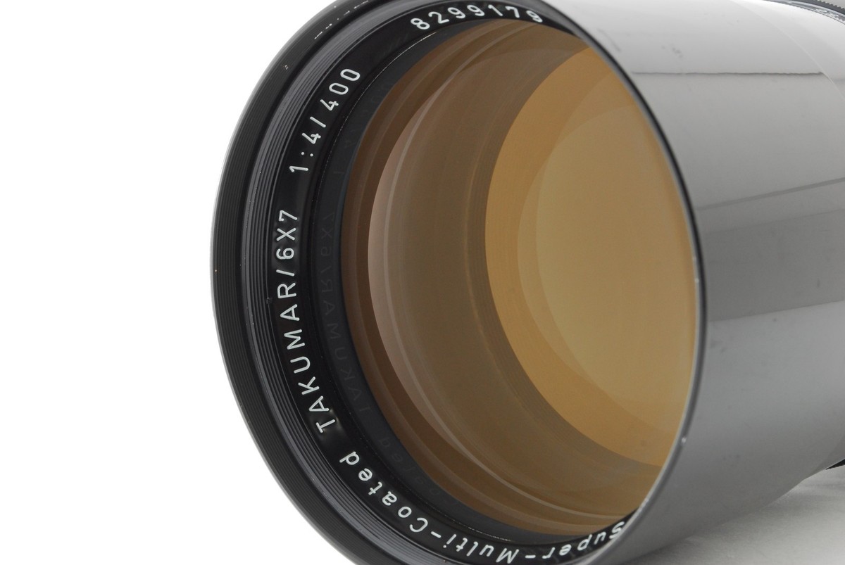 Top MINT] Pentax SMC Takumar 6x7 400mm F/4 MF Lens w/ Rear