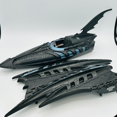 VINTAGE Batman Forever Batwing Movie Vehicle Batplane Batmobile