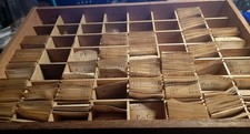 A Full Tray Of Wrist Watch Crystal. Hamilton, Omega, Bulova, Cyma, Wyler And Mor