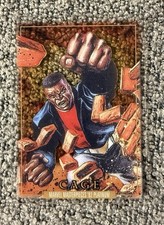 2024 SKYBOX Marvel Masterpieces 92 Platinum #17 CAGE CLEAR CUT Luke Power-man