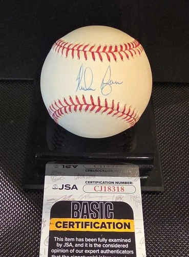 Nolan Ryan HOF Houston Astros NY Mets Signed Autographed ROALB Baseball JSA coa
