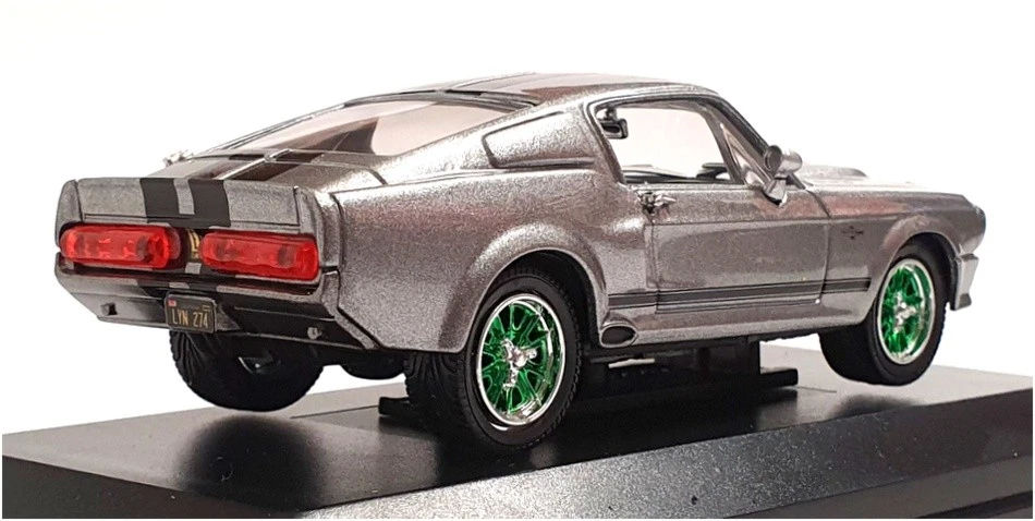Greenlight escala 1/43 86411 - 1967 Mustang personalizado "Eleanor" ruedas verde plata Foto 2 de 4