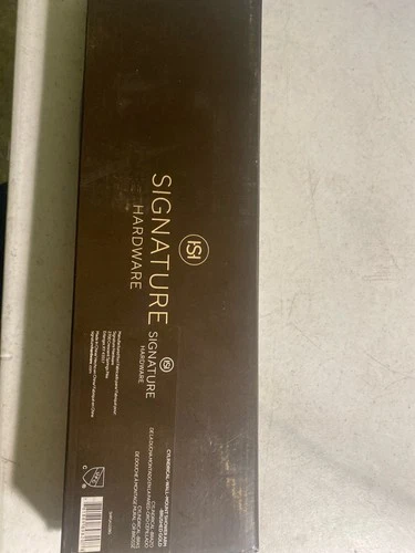 Signature Hardware SHRSA122BG 12-3/8" Wall Shower Arm & Flange - Brushed Gold - Picture 2 of 3