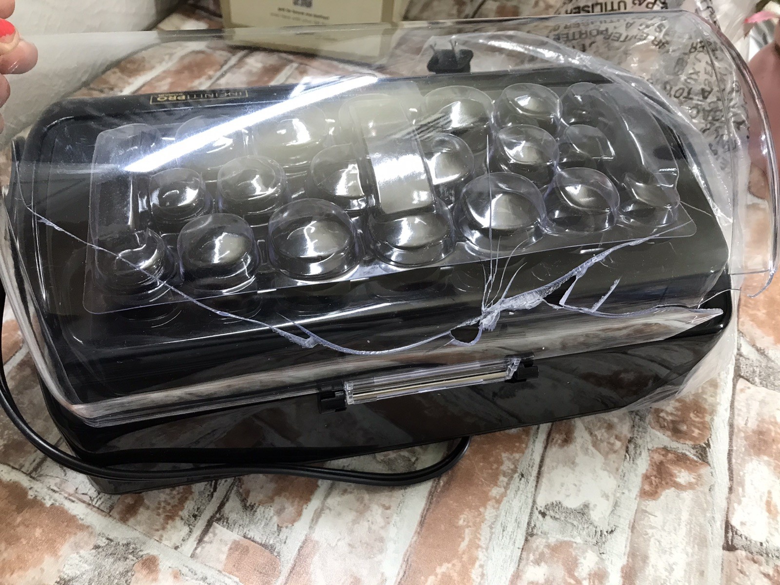 Conair Infiniti Pro 20 Assorted Hot Rollers For Your Curles and Waves Open Box