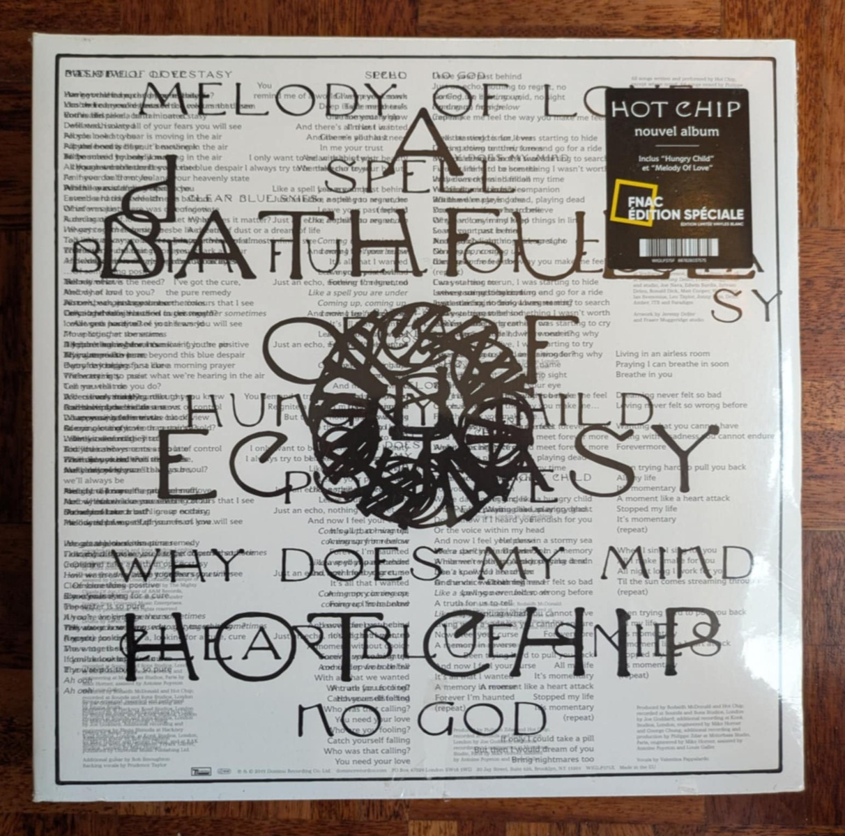 Hot Chip – A Bath Full Of Ecstasy  [2x White Vinyl Record LP] BRAND NEW, SEALED