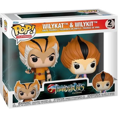 Funko POP!  Thunder Cats   Wilykat & Wilykit 2er-Pack