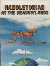 1989 Harness Horse Racing Program  Hambletonian First Dead Heat In History