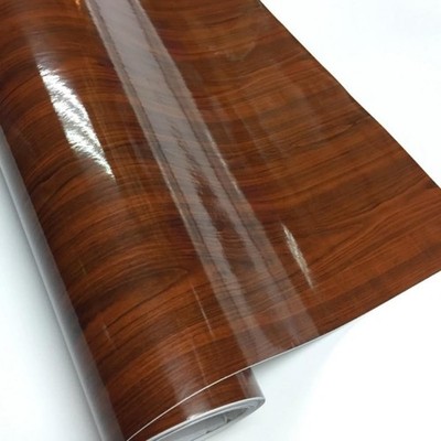 Wood Grain Vinyl Wrap Sticker Decal Car Internal Wraps Self Adhesive DIY Film...