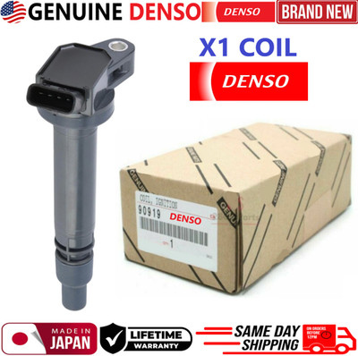 GENUINE DENSO x1 Ignition Coil For 2005-2022 Toyota & Lexus I4 V6 V8 90919-02256