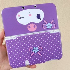 Sanrio Kuromi Purple Polka Dot  Pink Skull Case Cover for Nintendo series shell